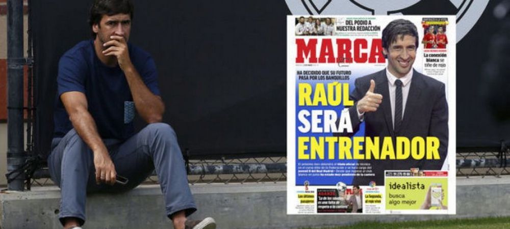 <span style="color:#f00;">Legenda revine! </span>Raul se face antrenor, iar spaniolii au anuntat deja care este prima echipa pe care o va prelua