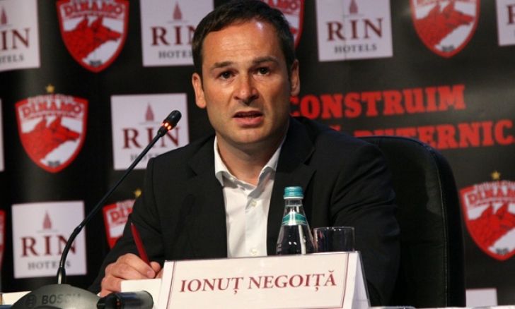 <span style="color:#f00;">Conditia de care depinde vanzarea lui Dinamo si nu il implica pe Negoita:</span> "Daca nu se rezolva asta, lucrurile se complica"