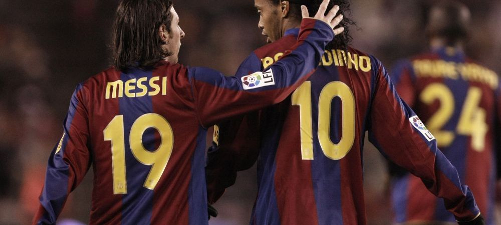 Ronaldinho distruge cel mai mare MIT despre relatia cu Messi: <span style="color:#f00;">"Sunt doar minciuni! Stiam de atunci ca va fi mai bun ca mine!"</span>