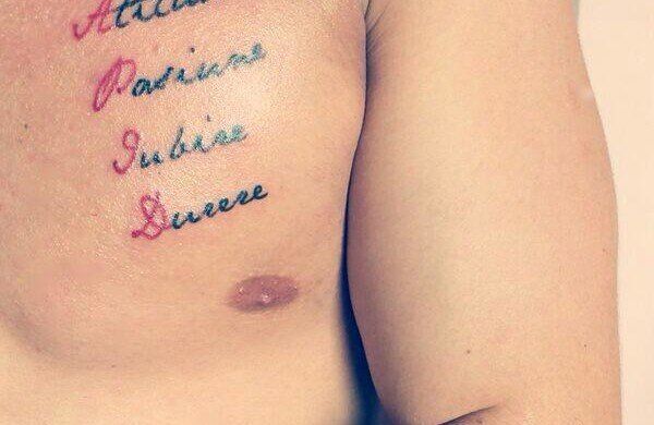Ionita Loveste Din Nou Dupa Ce Si A Tatuat Rapidul Pe Piept Desen Senzational Pe Picior Ce Tatuaj Si A Facut Sport Ro