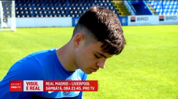 Hagi Trimite Un Junior La Finala Uefa Champions League La 18 Ani Sper Sa Joc In Liga Campionilor Real Liverpool In Direct La Protv Sambata Ora 21 45 Sport Ro