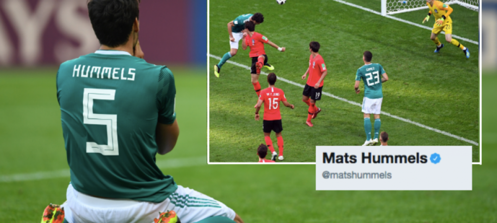 <span style="color:#f00;">Singurul jucator german care a mai avut puterea sa le transmita un mesaj fanilor! </span>Un singur cuvant a spus Hummels dupa rusinea de la Mondial