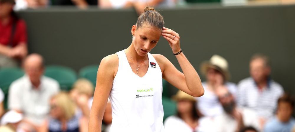 Incredibil! <span style="color:#f00;">O singura jucatoare din TOP 10 WTA a mai ramas in cursa pentru titlul de la Wimbledon!</span> Pliskova a fost si ea eliminata