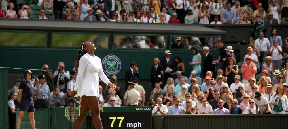 <span style="color:#f00;">E inca REGINA PE IARBA! Serena Williams, in finala la Wimbledon </span>dupa o victorie facila cu Julia Georges