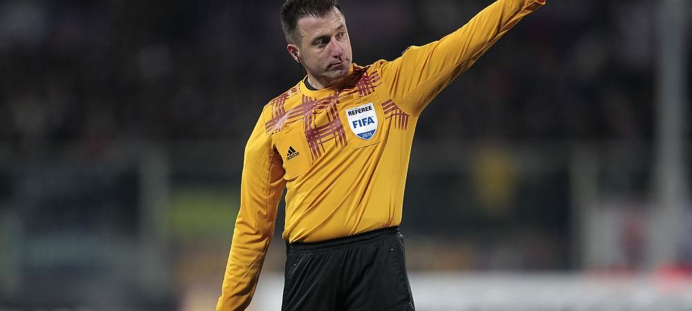 <span style="color:#f00;">UEFA a anuntat numele arbitrului care merge la Rudar Velenje - FCSB!</span> I-a mai arbitrat pe stelisti de doua ori si n-au castigat niciodata cu el la centru