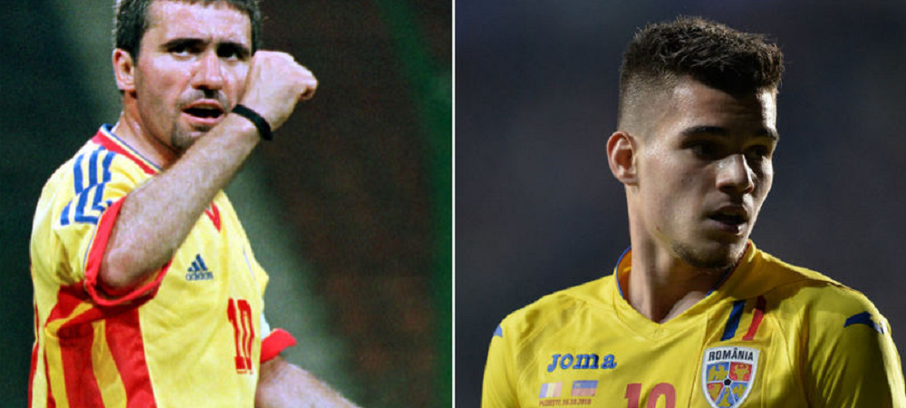 <span style="color:#f00;">"Eu o sa fiu implinit cand o sa-l vad capitan, sa fie cel mai bun din echipa!"</span> Reactia lui Hagi dupa debutul lui Ianis si victoria Romaniei