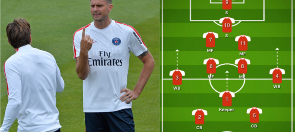 <span style="color:#f00;">Un fost jucator de la Barca si Inter vrea REVOLUTIE in fotbal: a adus tactica 2-7-2 la PSG! </span>Portarul e mijlocas. FOTO