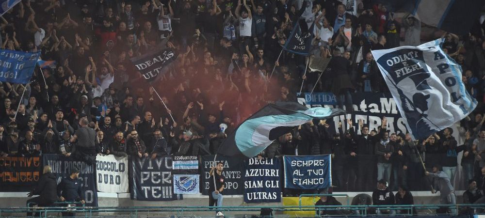 <span style="color:#f00;">"Bucuresti? Va spargem!" MESAJ RAZBOINIC </span>al fanilor lui Napoli la meciul cu Steaua Rosie: au gresit destinatarul :)