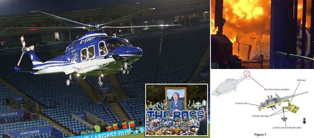 OFICIAL! <span style="color:#f00;">Cauza accidentului in care a murit patronul lui Leicester a fost anuntata! </span>Defectiune MAJORA a elicopterului