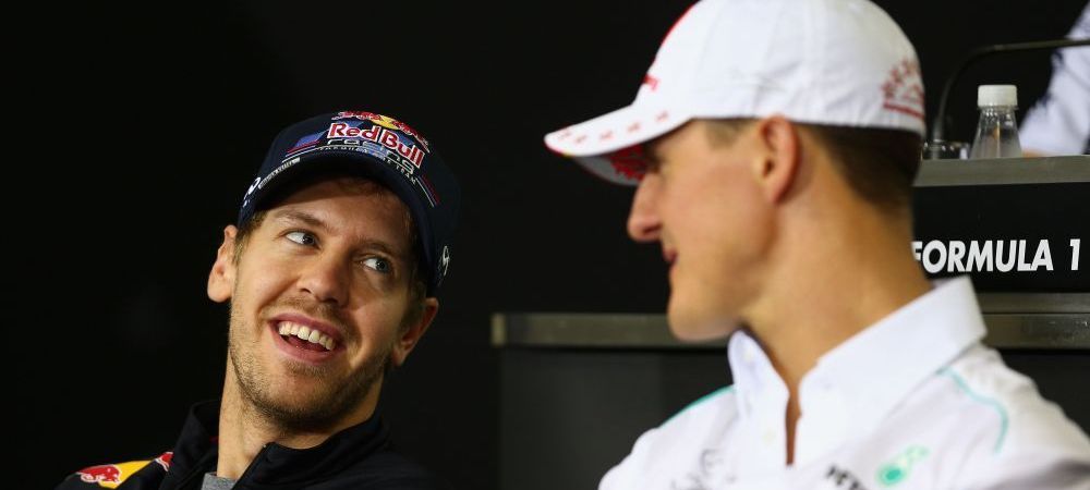 <span style="color:#f00;">Dezvaluirea emotionanta a lui Vettel despre Schumacher! </span>Mesajul germanului pentru fostul pilot si familia sa