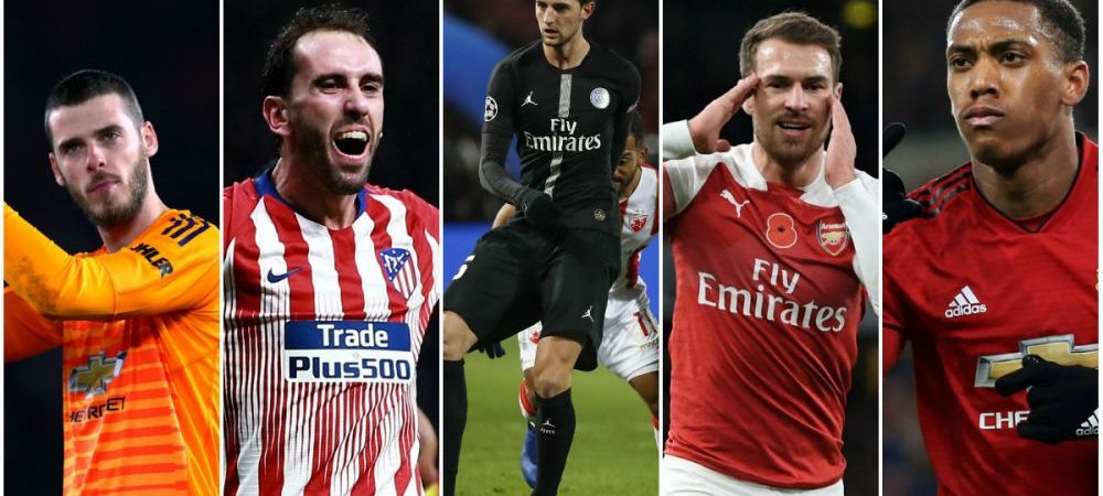 <span style="color:#f00;">11-le de Liga care poate semna de astazi cu orice echipa!</span> De Gea, Godin si Martial, in ultimele 6 luni de contract!