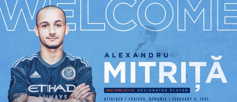 <span style="color:#f00;">Mitrita, prezentat oficial la New York: "Iubesc MINGEA!"</span> De ce a ales un transfer in SUA