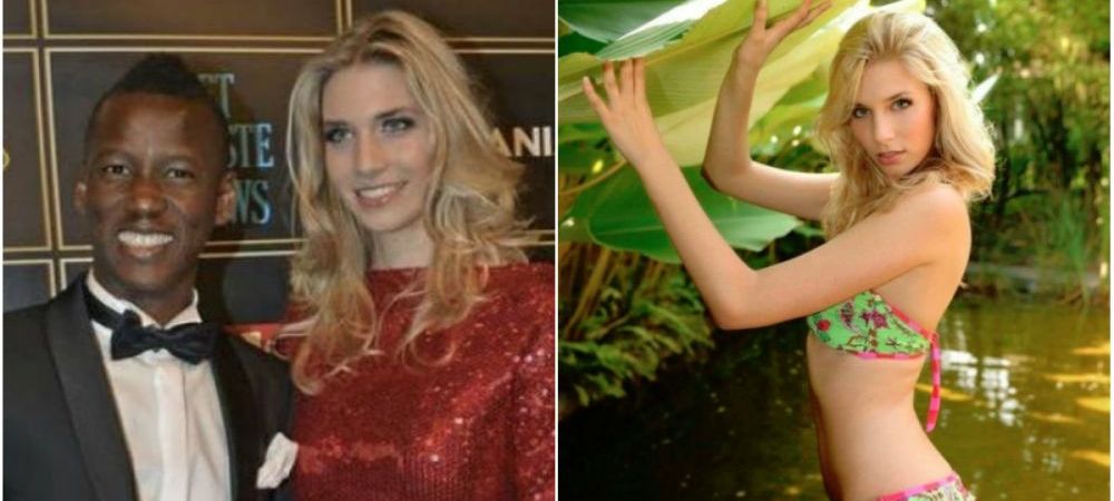 Un lucru e sigur! <span style="color:#f00;">Dinamovistii au ochi la fotbalistii cu sotii MODEL :) </span>Cum arata blonda lui Mamoutou N'Diaye, fosta concurenta la Miss Belgia