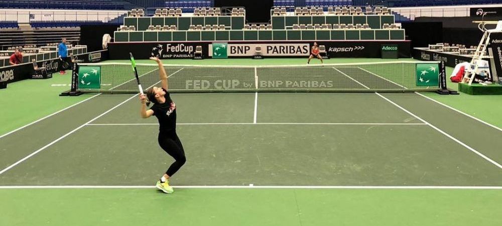 <span style="color:#f00;">Probleme medicale pentru Simona Halep?</span> Cum a aparut vedeta Romaniei la antrenamentul din Cehia. FOTO
