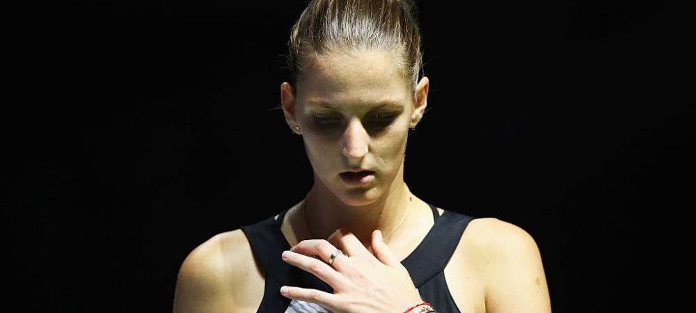 FED CUP | Reactia Karolinei Pliskova dupa ce a pierdut in fata Simonei Halep: <span style="color:#f00;">"E greu de invins! A fost prea mult pentru mine!"</span>