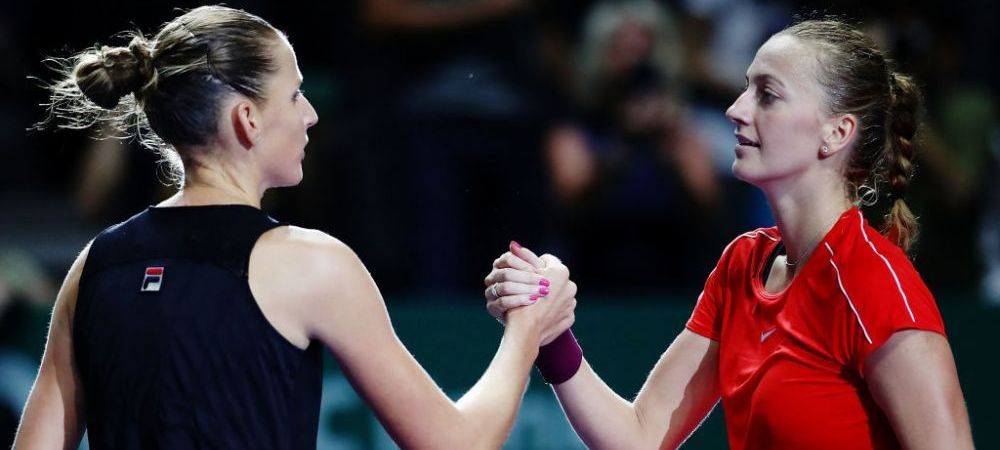 <span style="color:#f00;">ROMANIA FED CUP | Pliskova si Kvitova, gest superb pentru jucatoarele noastre! Mesaje de felicitare pentru Romania!</span> Ce au transmis!