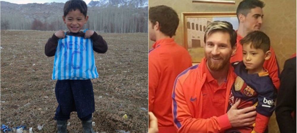 <span style="color:#f00;">Intalnirea cu Messi i-a distrus viata!</span> Cosmarul pustiului afgan care l-a impresionat pe starul Barcelonei dupa o fotografie virala: "Imi doresc sa nu-l fi cunoscut niciodata"