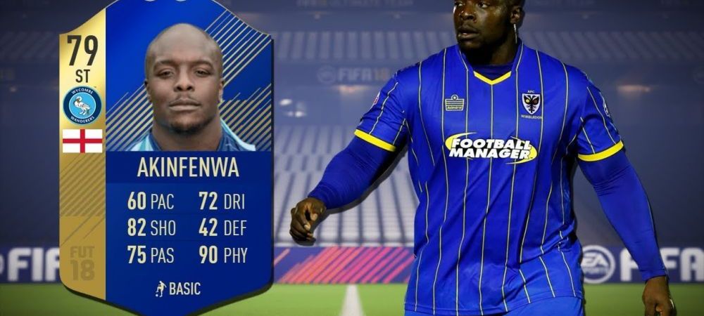 <span style="color:#f00;">Distrugatorul Akinfenwa nu mai e cel mai puternic jucator din FIFA!</span> Unul dintre atacantii care se bat pentru titlul de golgheter al Germaniei l-a intrecut