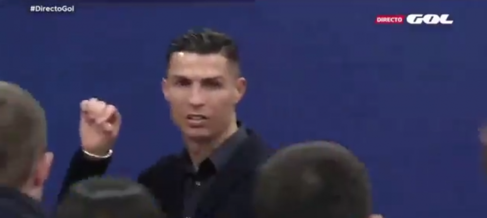 <span style="color:#f00;">Aroganta uriasa a lui Roanldo in fata lui Atletico! </span>Ce semn le-a aratat de DOUA ORI fanilor