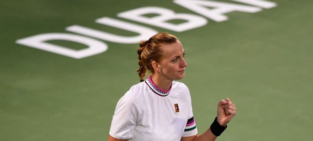 <span style="color:#f00;">Simona Halep poate PIERDE locul 2 WTA! </span>Kvitova a intors formidabil si s-a calificat in FINALA de la Dubai! 