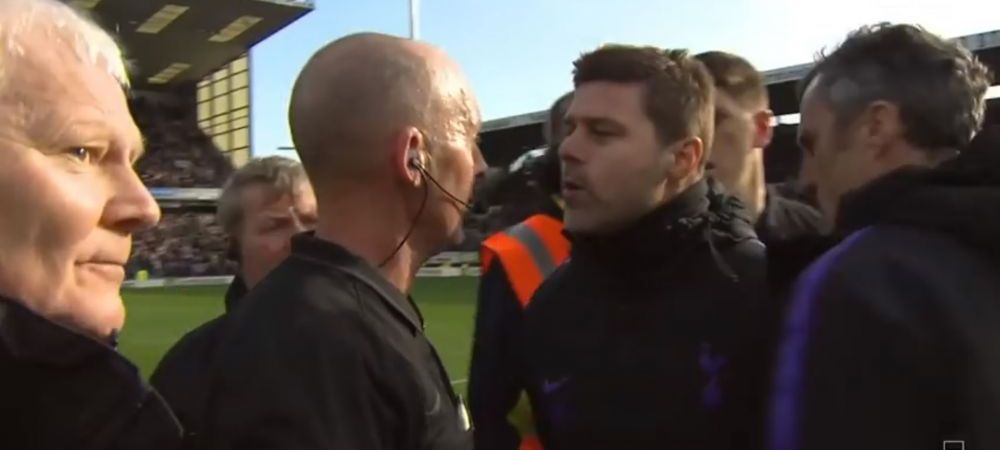 <span style="color:#f00;">Tensiune in Premier League! Pochettino, la un pas de bataie cu Mike Dean!</span> Ce s-a intamplat cu antrenorul lui Tottenham!