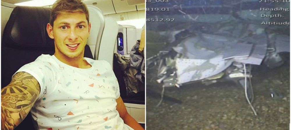 <span style="color:#f00;">Noi imagini cu EPAVA avionului in care a murit Emiliano Sala! "</span>Pilotul a facut erori de incepator!" FOTO