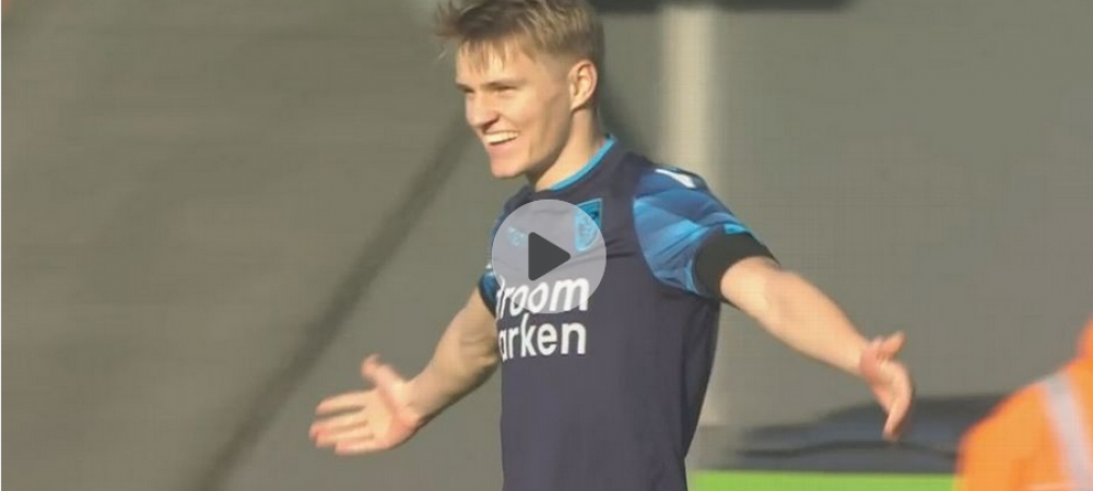 <span style="color:#f00;">Gol de la 40 de metri pentru pustiul DIAMANT adus de Real dupa meciul cu Steaua! </span>Cum a marcat Odegaard