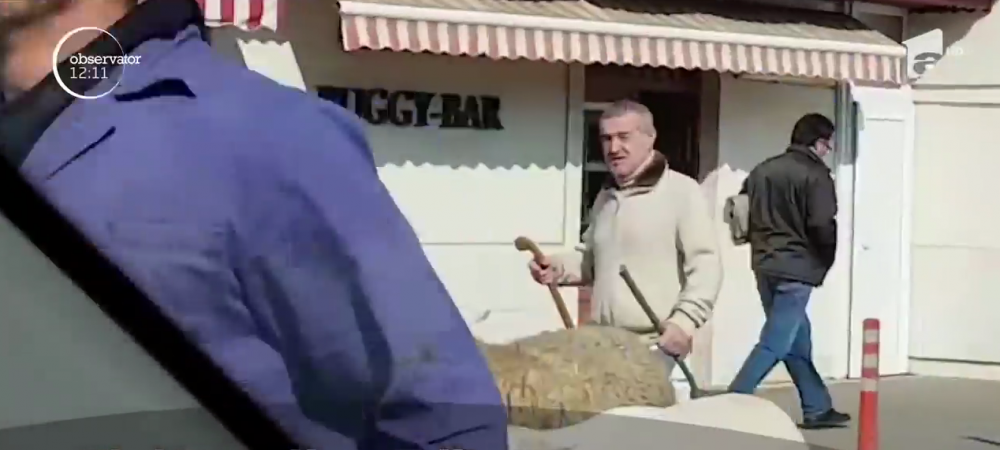 <span style="color:#f00;">Imagini EPICE! Becali a scos OILE la pascut in Bucuresti! </span>Cum a fost surprins in aceasta dimineata