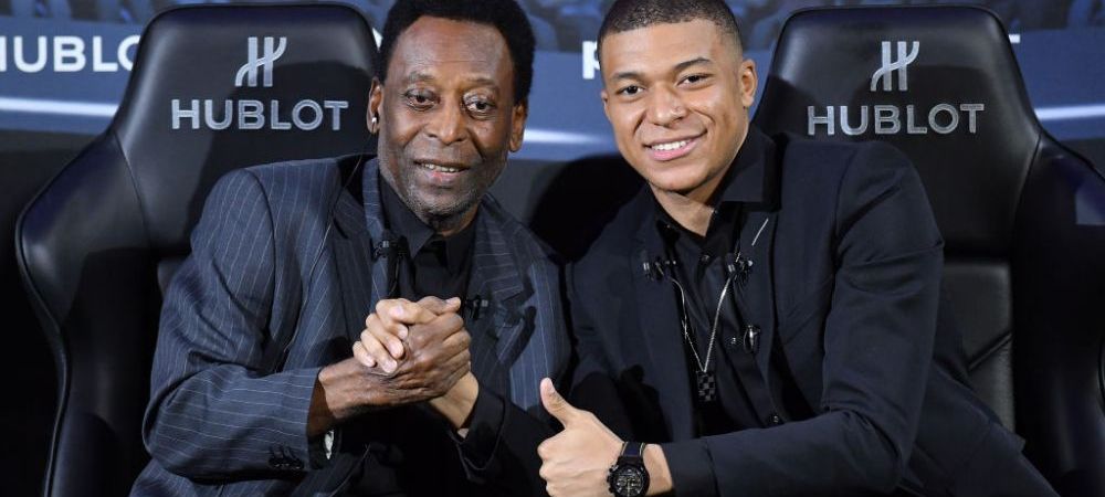 <span style="color:#f00;">Mbappe, lasat fara cuvinte la intalnirea cu marele Pele! </span>Ce i-a spus despre transferul la Real Madrid: <span style="color:#f00;">"Asa poti deveni cel mai bun!"</span>