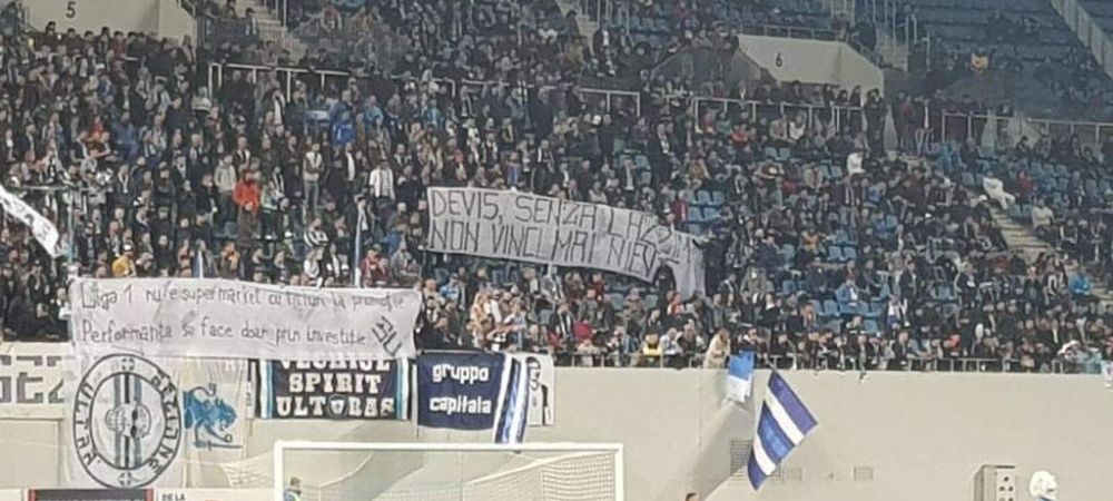 <span style="color:#f00;">"Unde sunt banii, arici sarac?!" Mesaje dure la adrea lui Rotaru la Craiova - CFR Cluj: </span>suporterii n-au mai rezistat