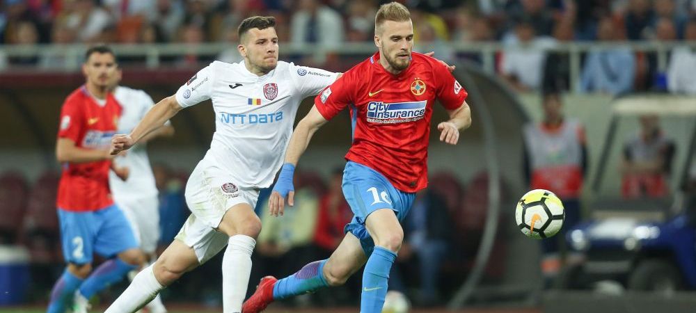 <span style="color:#f00;">CFR Cluj - FCSB | Cine arbitreaza meciul care poate decide titlul in Romania!</span> Statistica infioratoare pentru Mihai Teja!