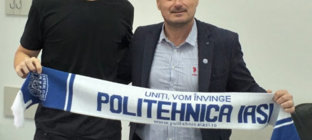 <span style="color:#f00;">Poli Iasi tocmai a transferat cel mai inalt fotbalist din Liga I si l-a prezentat intr-un mod GENIAL!</span> Jucatorul n-a incaput in poza :))