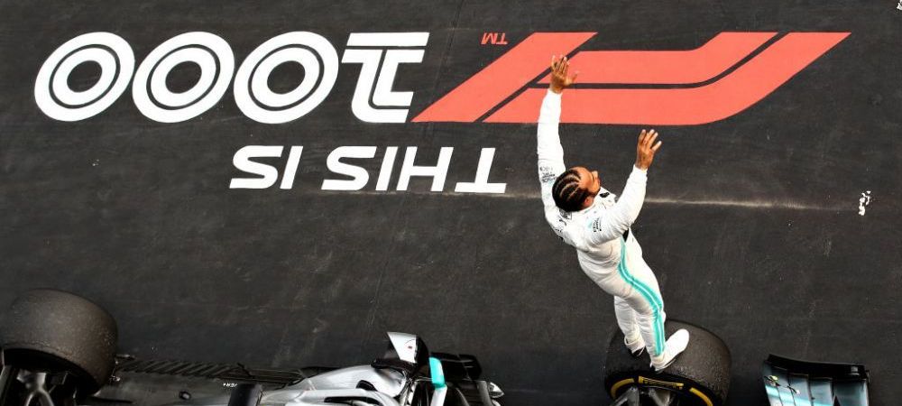 Lewis Hamilton, victorie pentru istorie! <span style="color:#f00;">Englezul a castigat cursa 1000 din Formula 1.</span> E lider la general