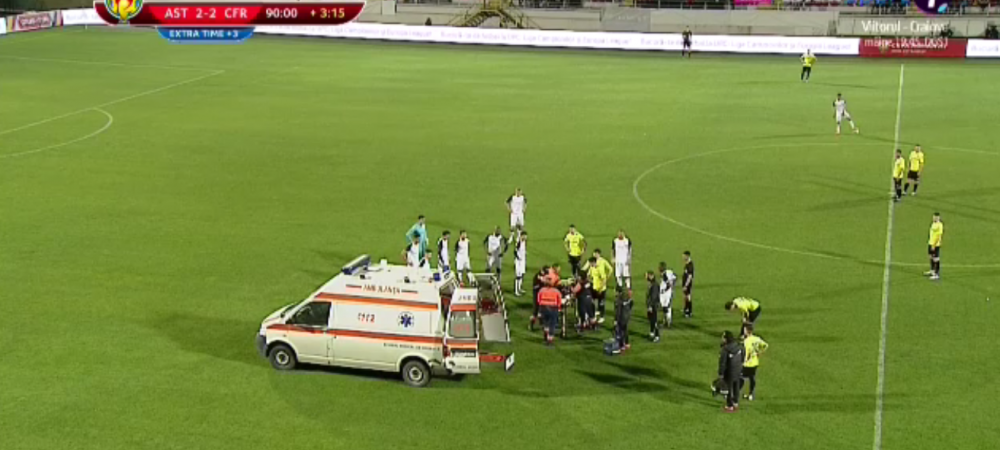 ASTRA - CFR CLUJ 2-2 | <span style="color:#f00;">ULTIMA ORA: CARE ESTE STAREA LUI OMRANI! </span>Prima reactie din tabara CFR-ului: "M-am speriat rau"