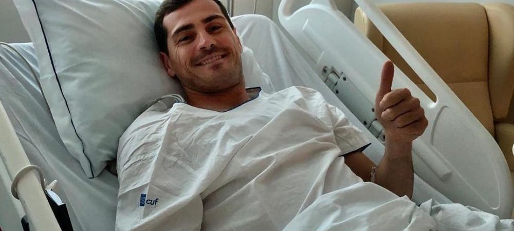 <span style="color:#f00;">Iker Casillas se poate RETRAGE dupa infarctul de la antrenament. </span>Anuntul facut de medicul lui Porto