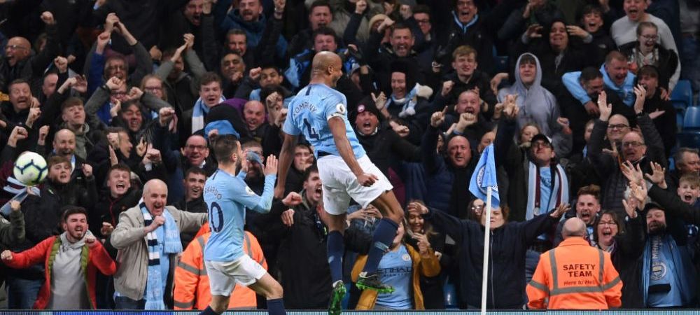 MANCHESTER CITY - LEICESTER 1-0 | <span style="color:#f00;">Final DE FOC in Premier League! Titlul se va da in ultima etapa!</span> Guardiola si Klopp, la un punct distanta