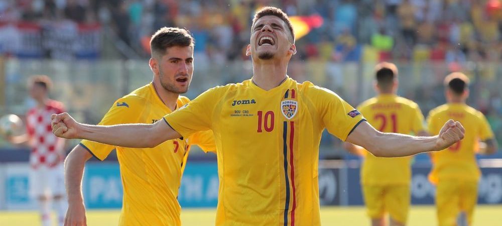 Romania Croatia 4 1 La Euro U21 Mesaj Fabulos Al Celor De La Uefa Pentru Ianis Hagi Ce Au Putut Sa Scrie Dupa Ce A Marcat Cu Croatia Sport Ro