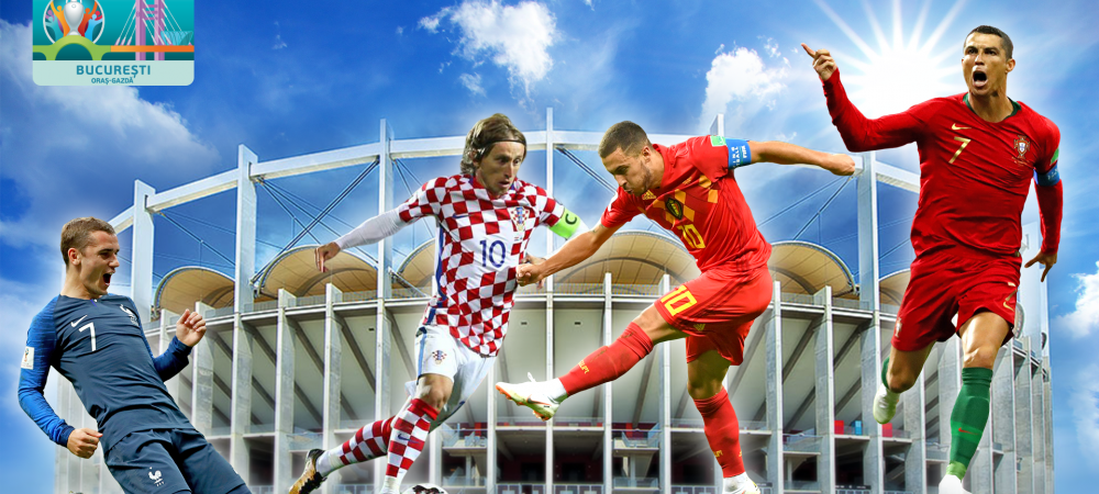 <span style="color:#f00;">Ronaldo, Griezmann, Modric sau Hazard pe National Arena!!! </span>Ce super echipe pot veni la Euro in Romania