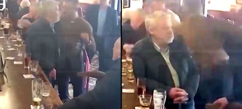Conor McGregor, moment SOC surprins de camere!<span style="color:#f00;"> A LOVIT un batran intr-un bar dintr-un motiv INCREDIBIL. </span>VIDEO