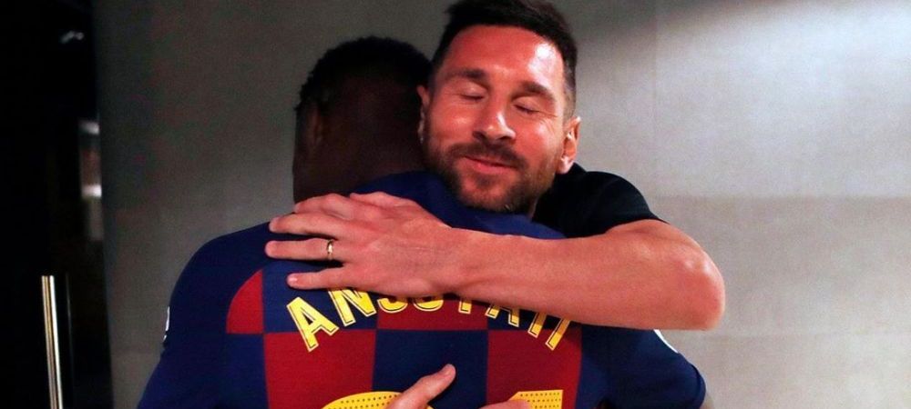 <span style="color:#f00;">Au avut nevoie de acordul parintilor ca sa-l ia in lot pentru meciul Barcelonei cu Betis! </span>Messi l-a imbratisat la final si a transmis un mesaj emotionant