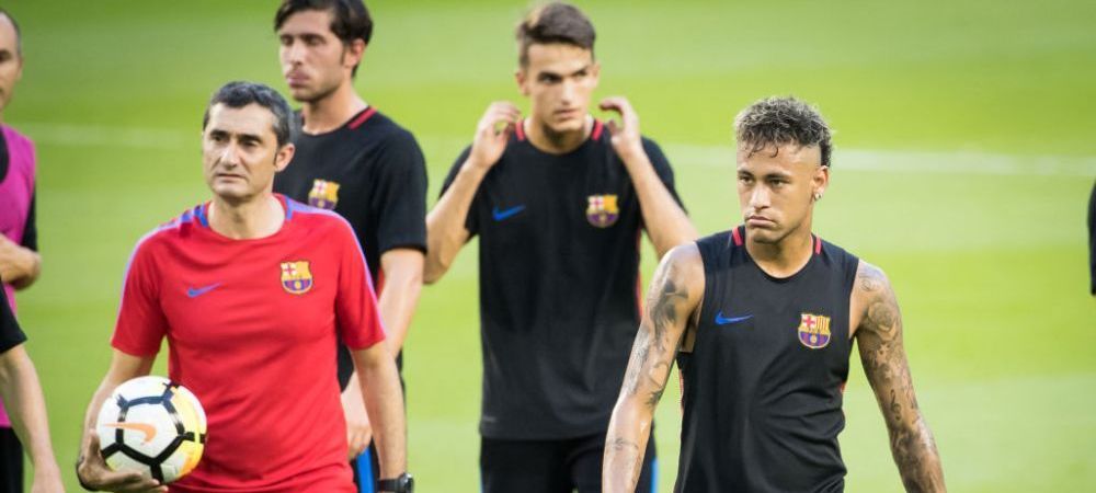 <span style="color:#f00;">Reactia lui Valverde dupa anuntul ca transferul lui Neymar la Barca A PICAT! </span>Ce spune despre plecarile lui Rakitic si Dembele