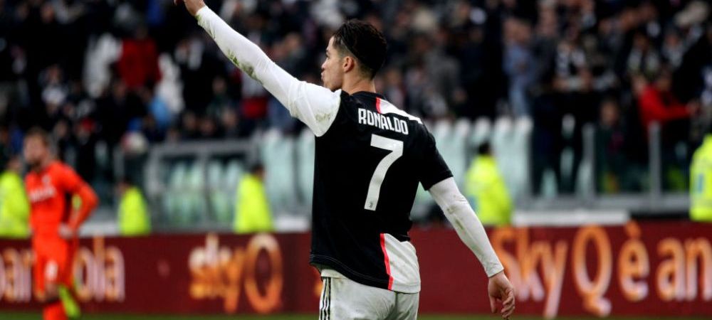 MONSTRUOS! Cristiano Ronaldo o duce pe Juventus pe primul loc in Serie A! Portughezul a inscris o dubla DE SENZATIE si a doborat un nou record