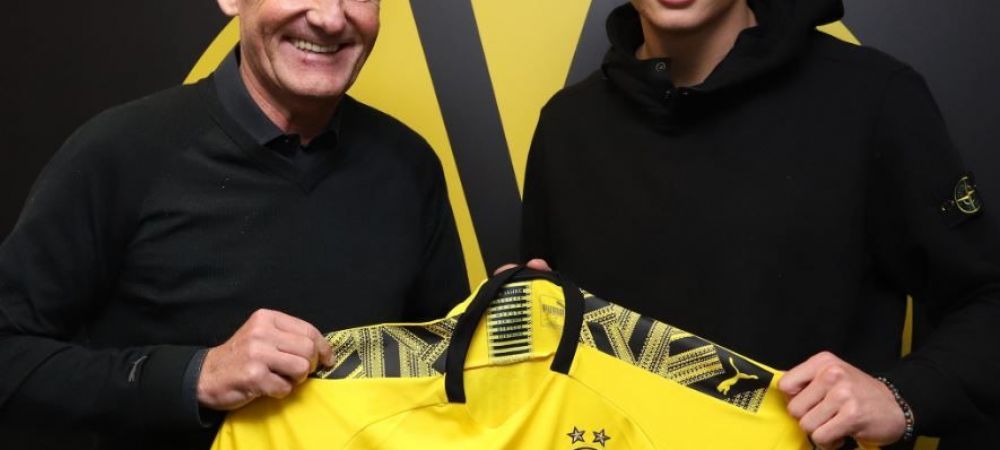 BREAKING NEWS: Erling Haaland a semnat cu Borussia Dortmund! Salariul urias pe care il va incasa pustiul de 19 ani in Bundesliga