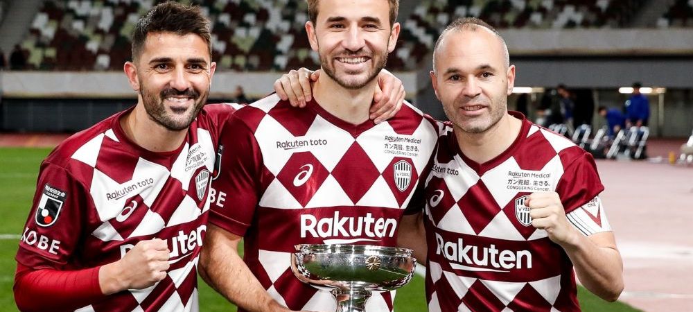 FANTASTIC! David Villa a luat Cupa la ULTIMUL meci jucat in cariera! <span style="color:#f00;">Zi ISTORICA pentru echipa lui Iniesta, Podolski si Vermaelen</span>