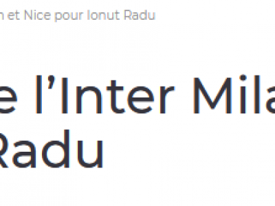 Breaking News S Au Inteles Inter Si A Dat Acordul Ionut Radu