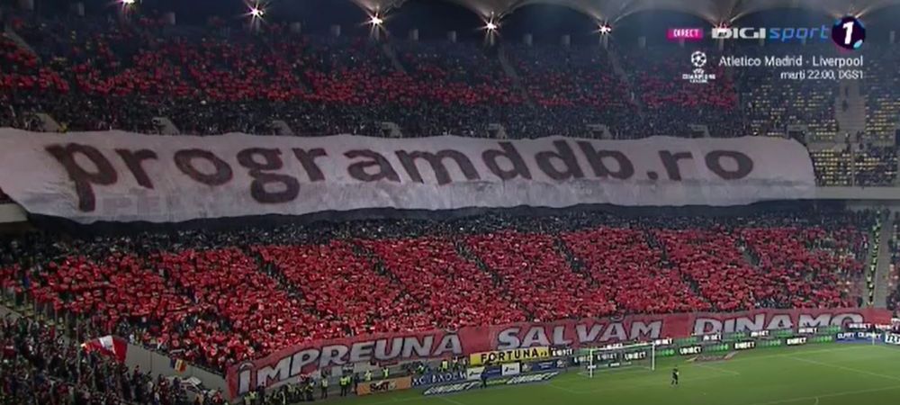 <span style="color:#f00;">Atac DUR al ultrasilor dinamovisti catre fanii FCSB reintorsi in tribune! </span>Ce bannere au afisat