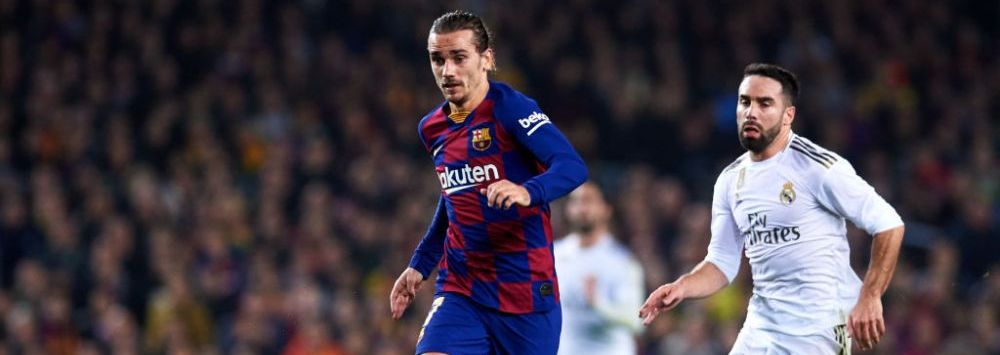 <span style="color:#f00;">Joaca doar Ter Stegen:) </span>Moment de cascadorii rasului inainte de startul meciului dintre Real Madrid si Barcelona! Cum a fost prezentata echipa catalanilor! FOTO