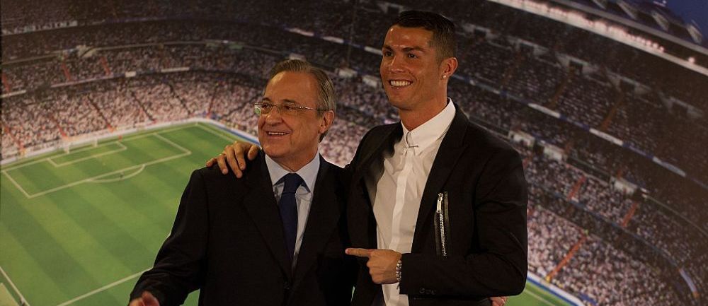 <span style="color:#f00;">Cristiano Ronaldo a fost pe Bernabeu la EL Clasico insa a refuzat sa stea in loja cu Florentino Perez!</span> Care este motivul din spatele acestei decizii