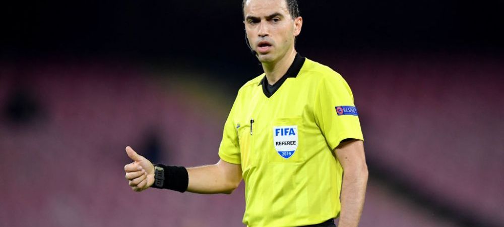 <span style="color:#f00;">Hategan REVINE pe scena principala a fotbalului! Arbitreaza din nou in Champions League,</span> in optimile de finala