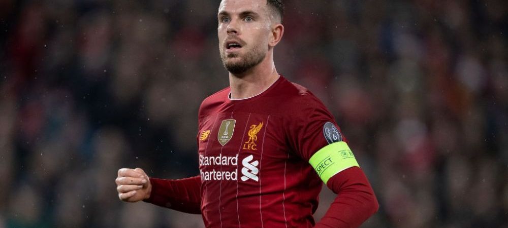 <span style="color:#f00;">Initiativa superba a lui Jordan Henderson in lupta cu COVID-19! Capitanul lui Liverpool </span>apeleaza la toate echipele din Premier League pentru a strange bani